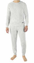 Top Bauer Bottom X-Large) Lounge Eddie Set (Gray, Mens