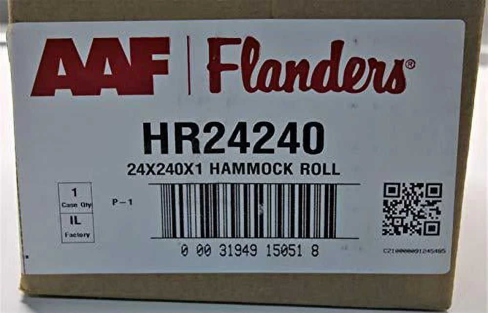 Frame 3 in Air Flanders to L, 24 4 240 HR24240 Filter, W, in MERV, Frameless