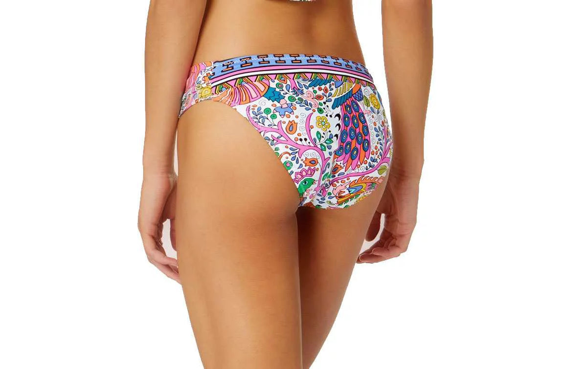 Bikini Bottom, Shirred Trina Side 14 Turk Women’s Botanical Multi-Color,