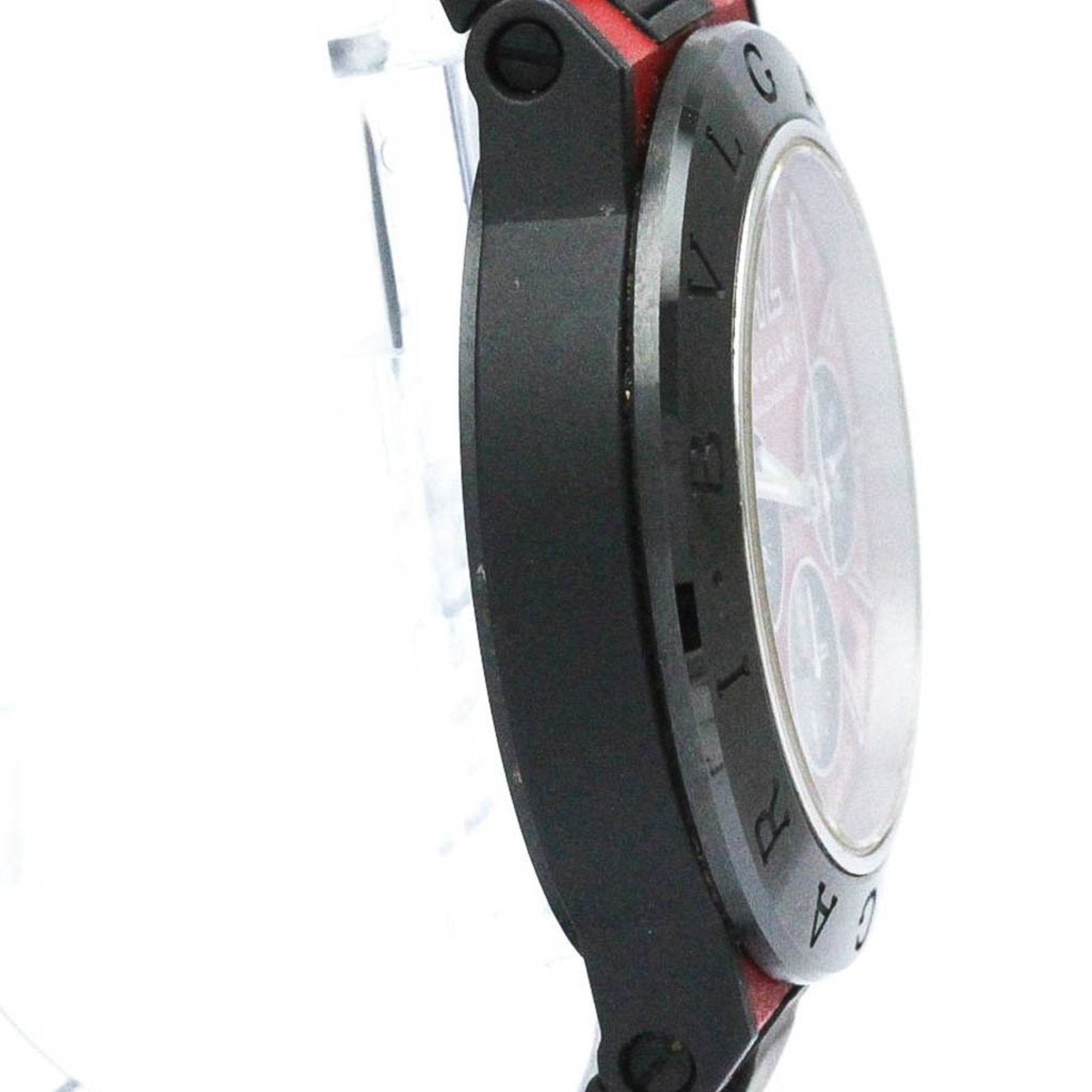 Chronograph Ceramic Magnesium (Good) BF567466 Diagono Automatic Watch DG42SMCCH Pre-Owned BVLGARI
