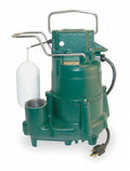 Pump,Vertical Float Zoeller 98-0077 HP 1/2,Sump