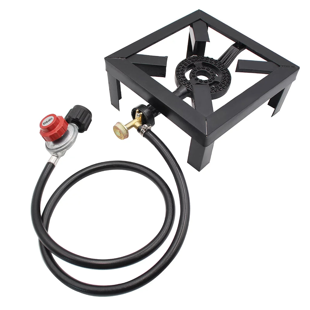 Cast Ring Stove, Boiling Cooker Control Fire Gas Andoer Portable 8KW Iron