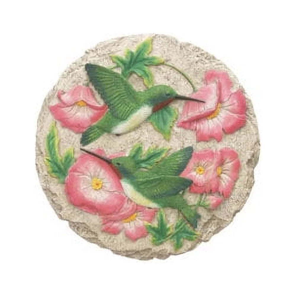 13094 STEPPING SPOONTIQUES HUMMINGBIRD STONE