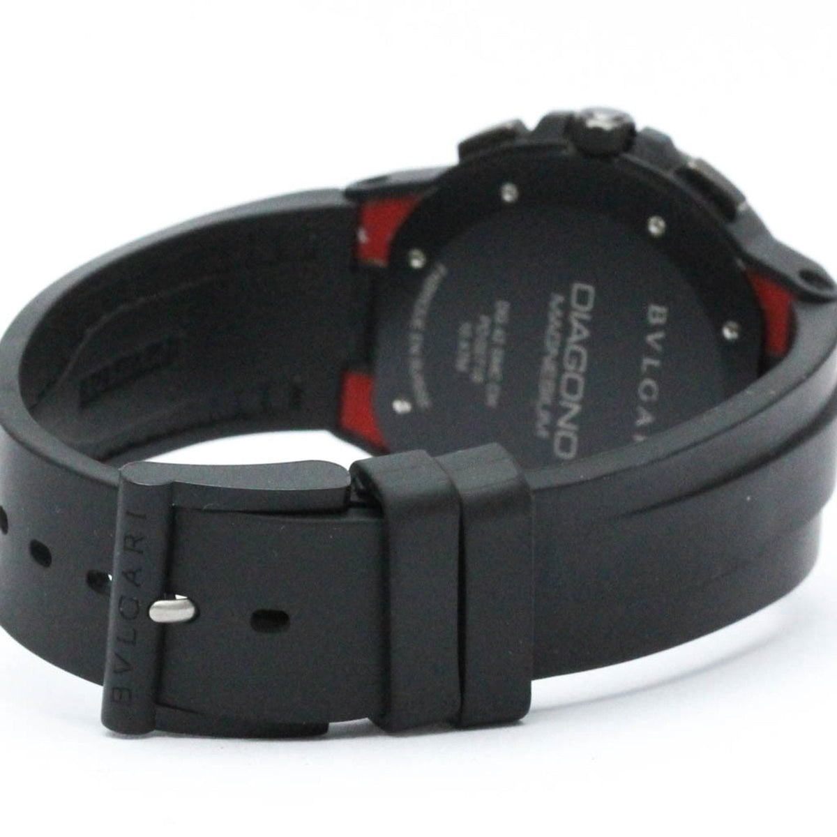 Chronograph Ceramic Magnesium (Good) BF567466 Diagono Automatic Watch DG42SMCCH Pre-Owned BVLGARI
