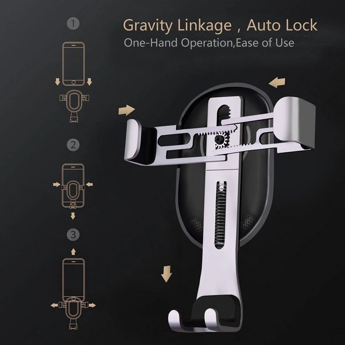 '- Droid Holder G4 2 Auto Play PLUS Air OnePlus Y4G Nokia Black Dock Moto with G6 5T, 6, Compatible Car Lock Plus E5 Maxx Gravity 5, - 8 Mount Play, Motorola E4 6T With Vent Cradle