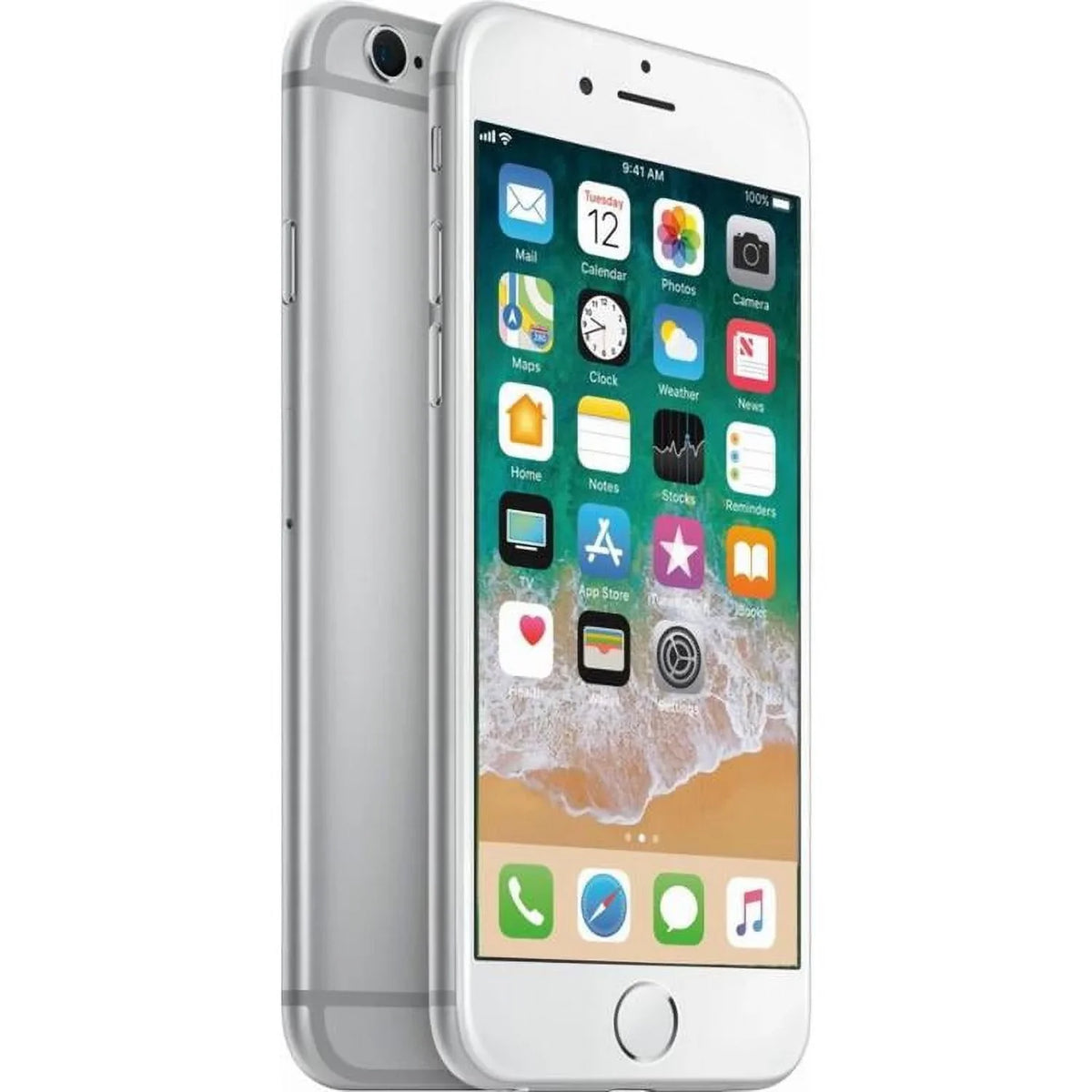 32GB, iPhone AT&T 6s - (Refurbished) Apple Silver Restored