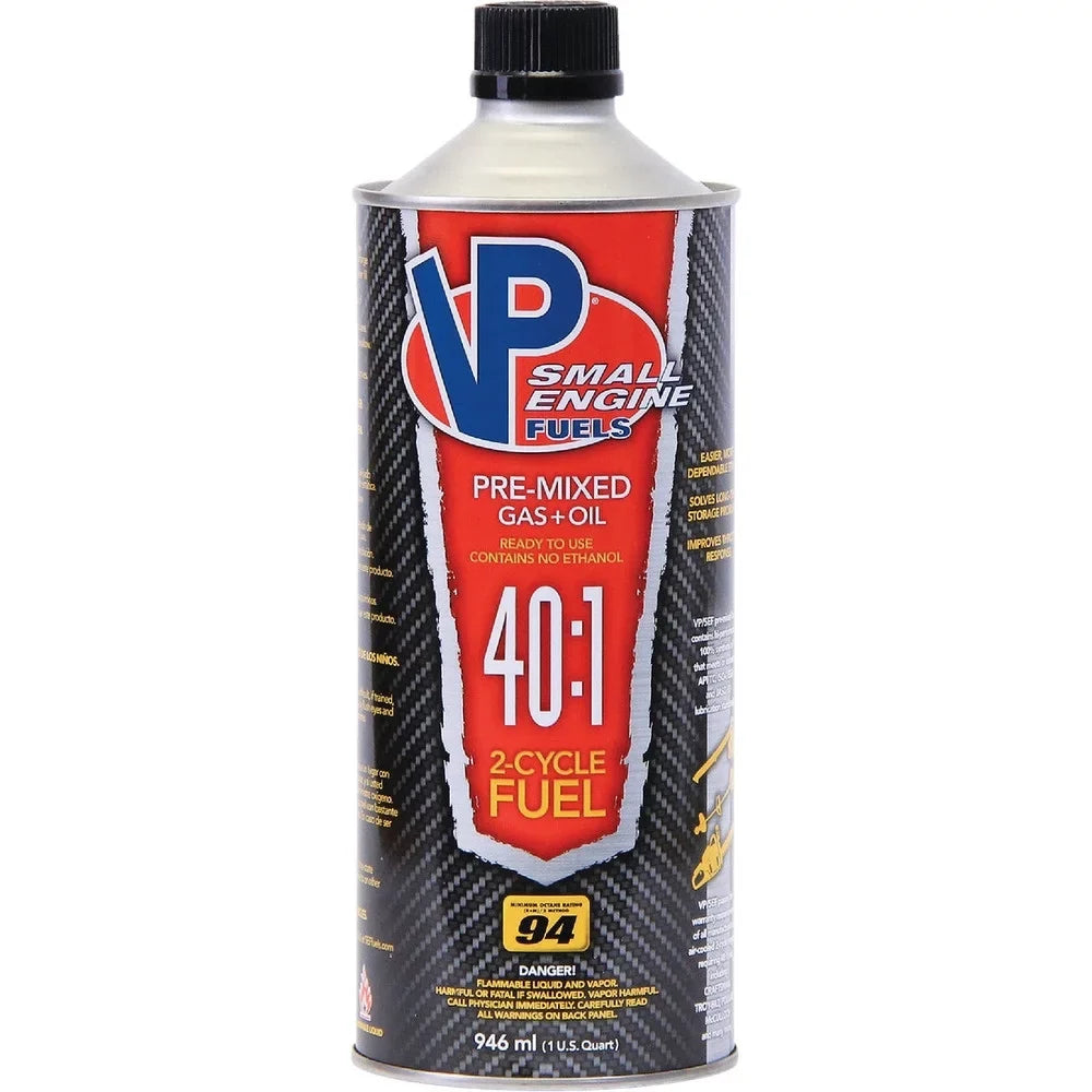 40:1 Engine Gas Pre-Mix Small Oz. Racing 32 Ethanol-Free Oil & Fuels VP Fuels-VP