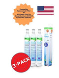 Water and Whirlpool® - Pack , - , Made 3 Filter , Brand OPFW3-RF300 U.S.A. Model Compatible # ZUMA with 6701 Ice in