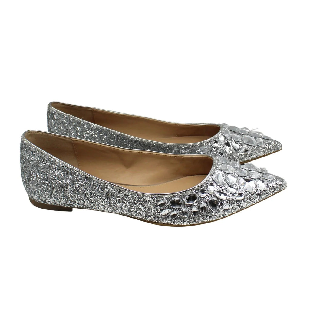 Mischka Women's Jewel Badgley Ulanni Flats Shoes