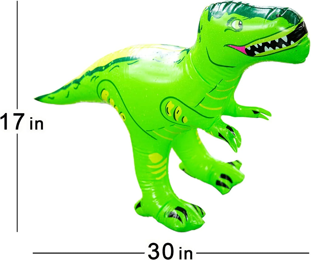 T-Rex Pump Toys Dinosaur Dinosaur Inflatable Set Dazmers | With Playset -
