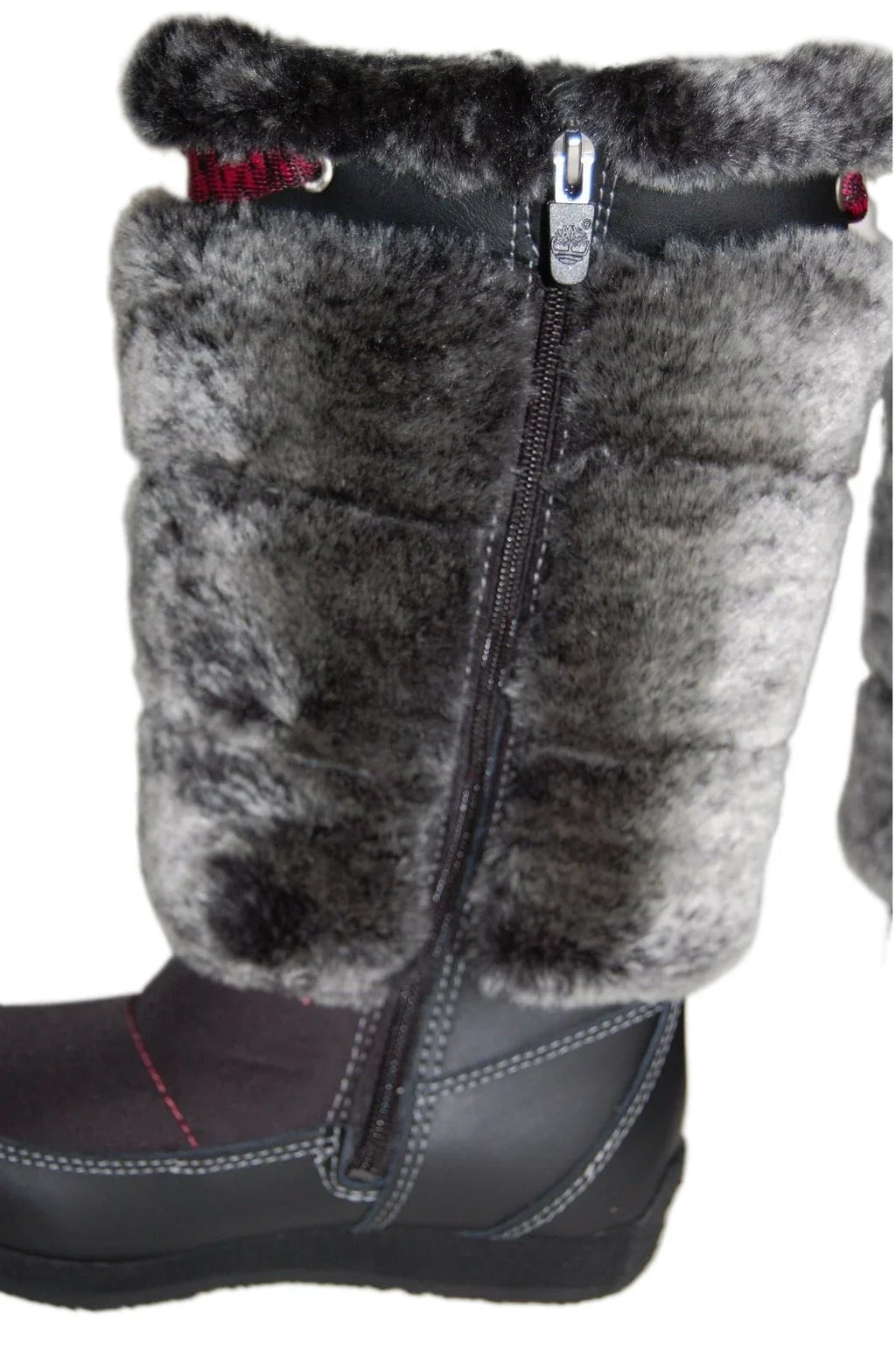 Fur 2.5 Medium Boot Black Youth 59794 Tall Preschool Timberland Winterberry size US