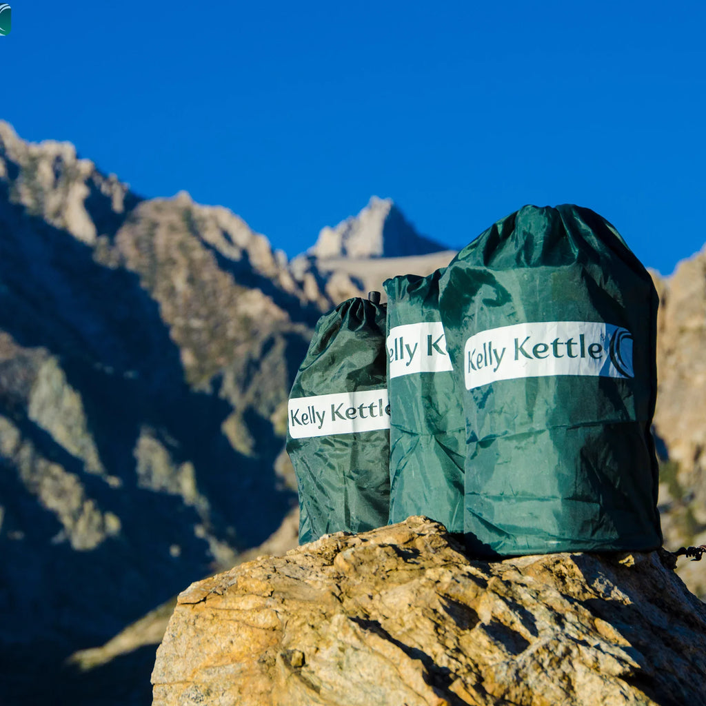 (Small) - Aluminum Anodized Trekker Basic Kit Kettle Kelly