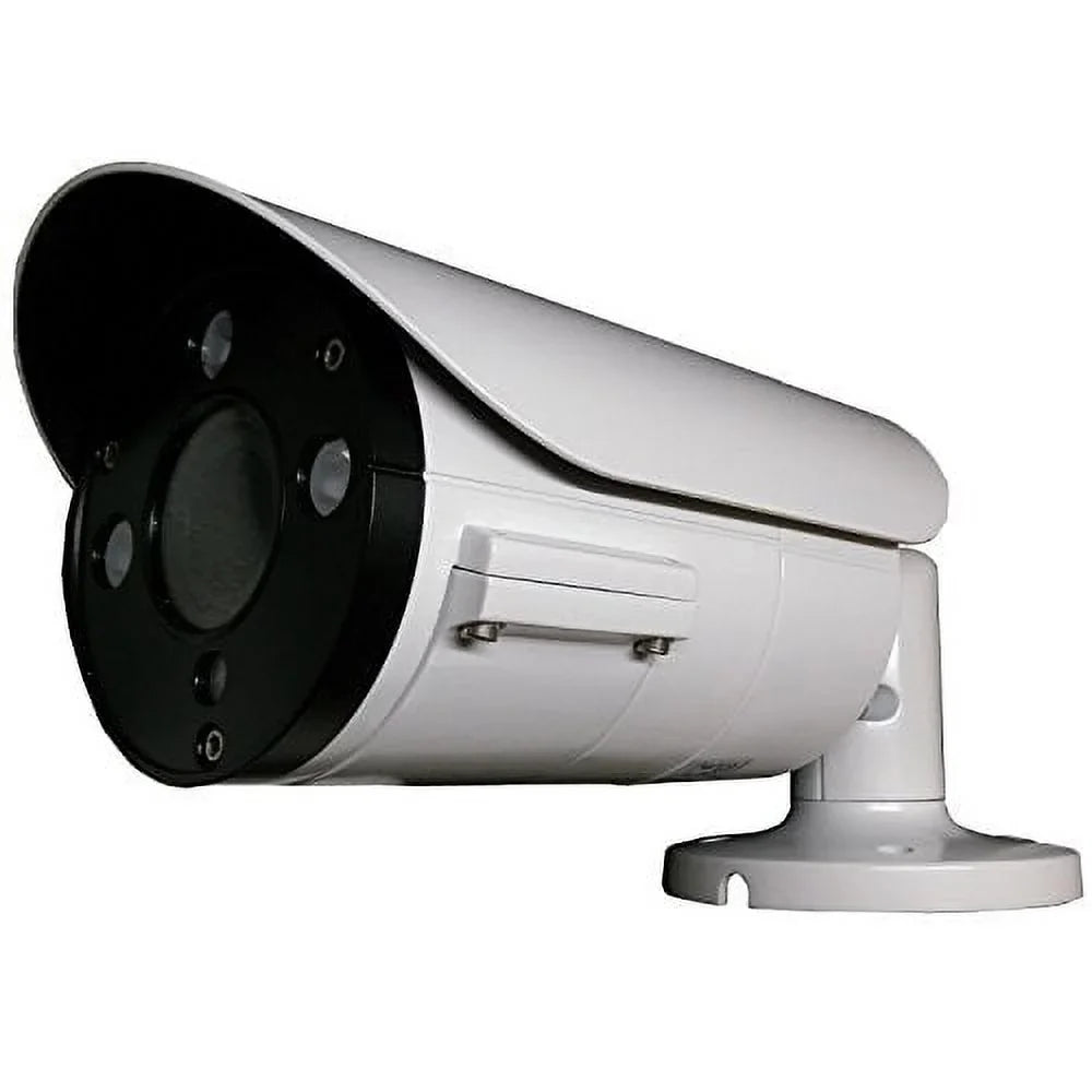 True Image 101AV 12VDC/24VAC(White) Focus 2.8-12mm CVBS) Security 1080P Bullet Camera IR CMOS 1(TVI, Auto Full-HD 4 Sensor in OSD CVI, AHD, WDR in/Outdoor Camera Iris Lens 2.1Megapixel Variable
