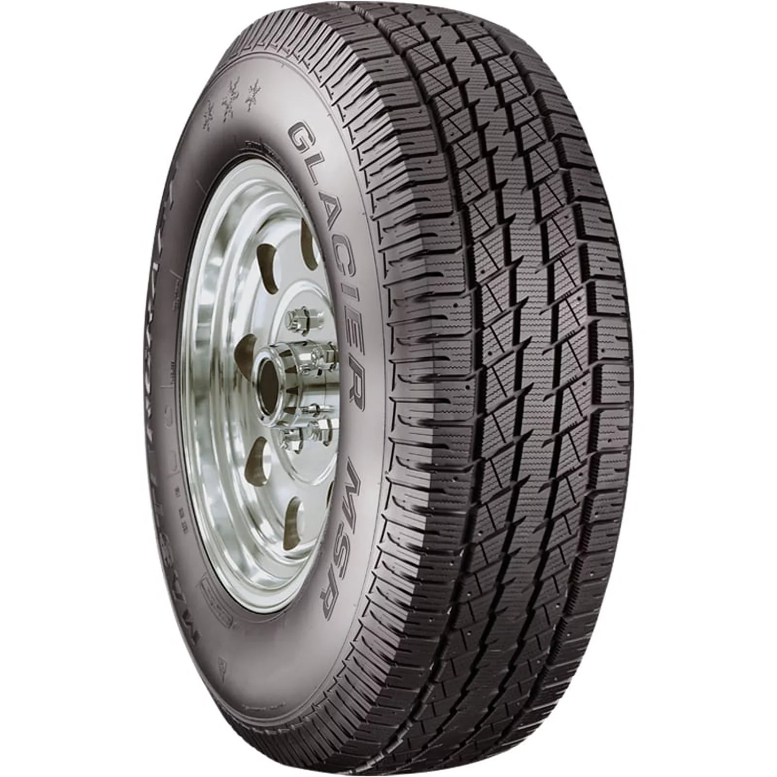 Glacier 255/70R17 MSR Mastercraft Tire 112T Truck Winter Light
