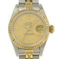 (Like 54g dial champagne gold 98 New) series Datejust watch automatic 2023/09 combination 79173 Pre-Owned Rolex