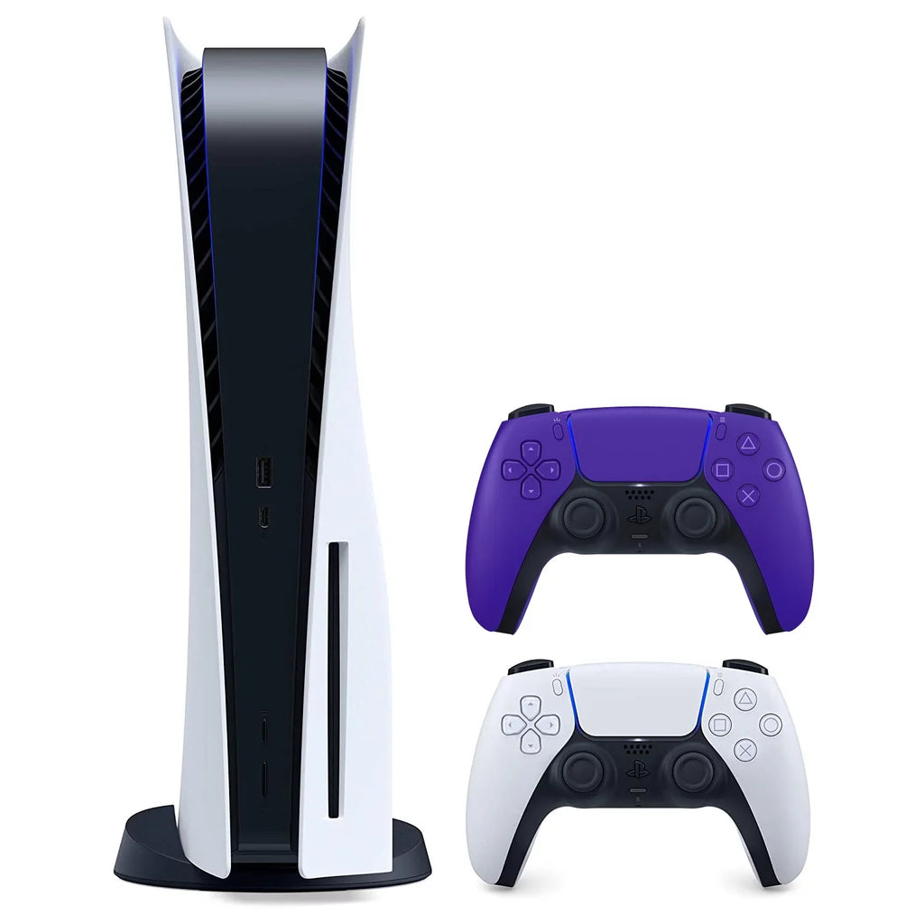 Purple Controller DualSense with Sony Disc (Sony Bundle Disc) PS5 Galactic Extra 5 Version - Playstation