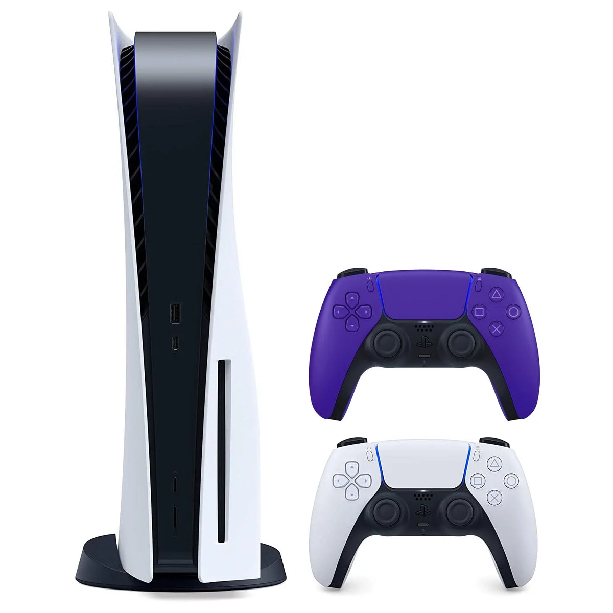 Purple Controller DualSense with Sony Disc (Sony Bundle Disc) PS5 Galactic Extra 5 Version - Playstation