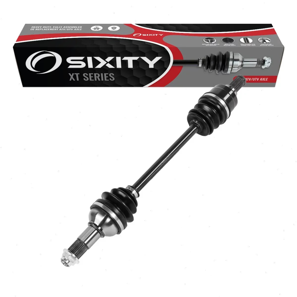 SE Rear Left Sixity EPS Grizzly Axle FI 4x4 Yamaha XT with compatible 2014-2015 Auto YFM700