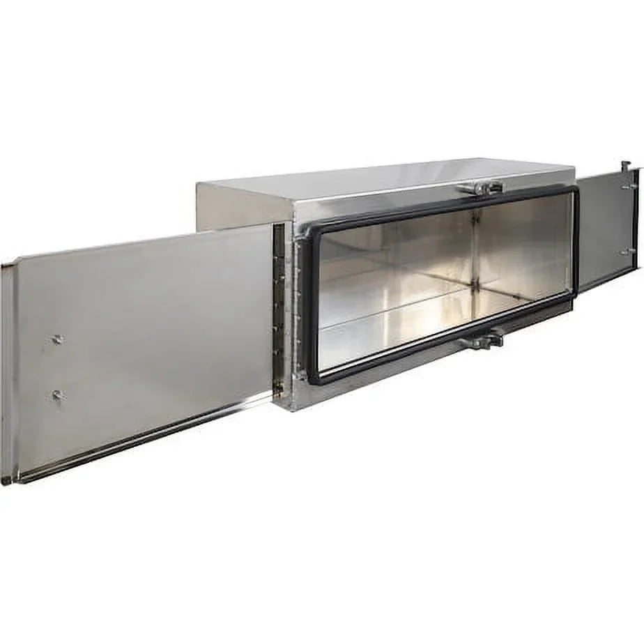 Products Aluminum Barn 1762642 Doors Buyers 24x24x48 w/Double Truck Box