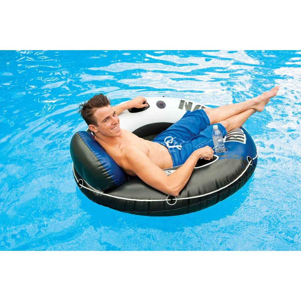 River Floating Intex 1-Person Inflatable Pack) Tube (15 for Raft Run Lake/Pool