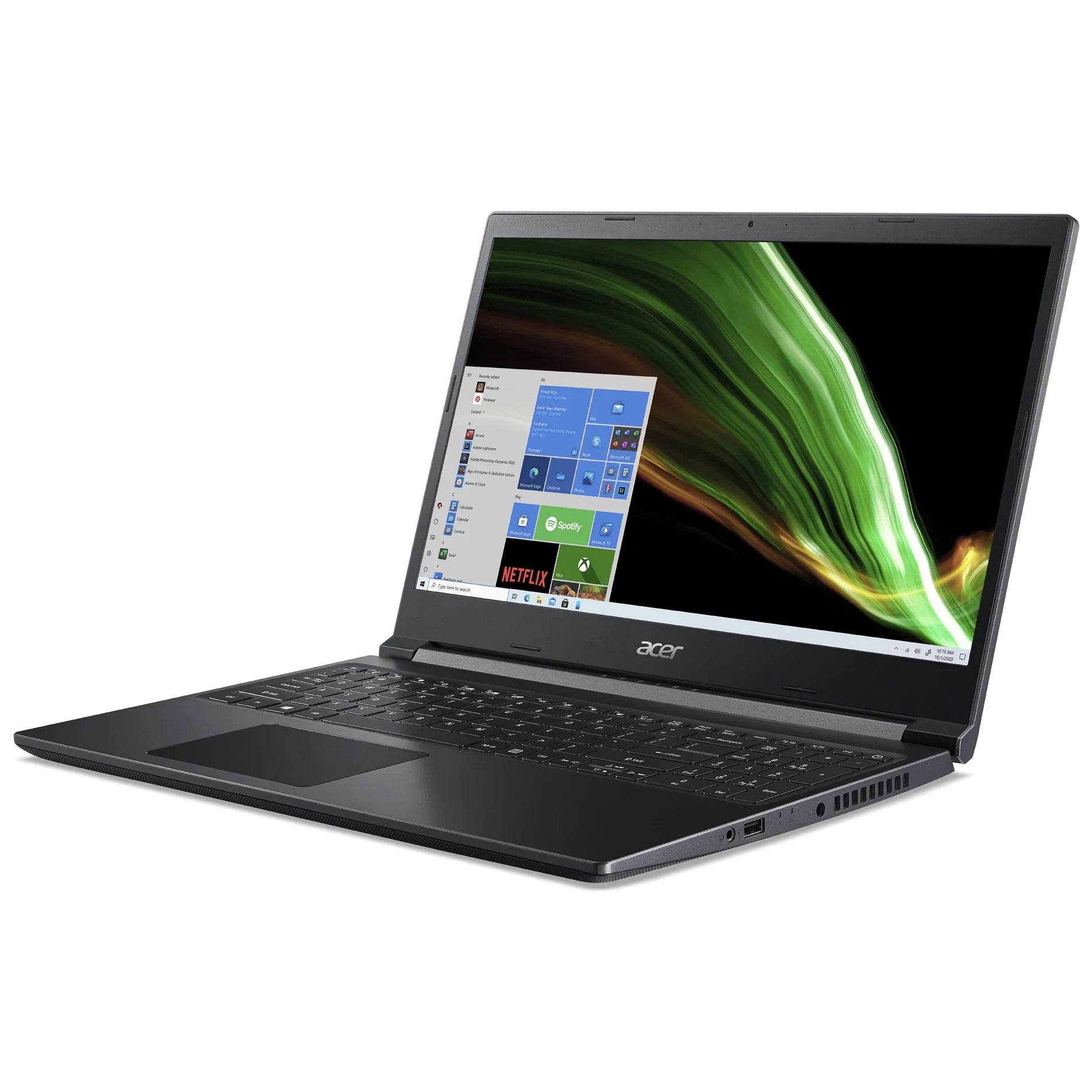 '- 5625U 8GB 2.30GHz 15.6" AMD W11H Aspire 7 256GB Laptop 5 SSD (Refurbished) Acer RAM Ryzen Restored