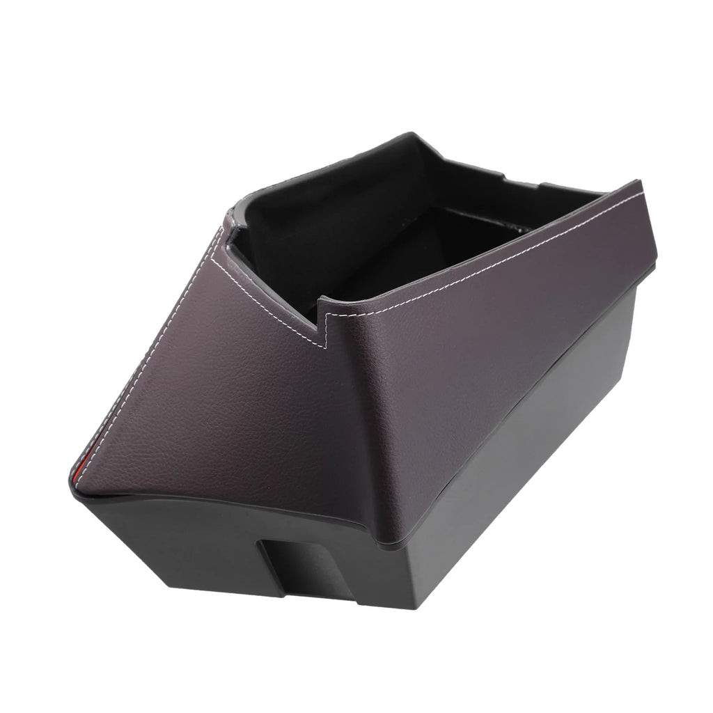Side Armrest ABS Storage Brown F48 BMW F47 Box Car Container Red Organizer for for X1 Center Tray BMW X2
