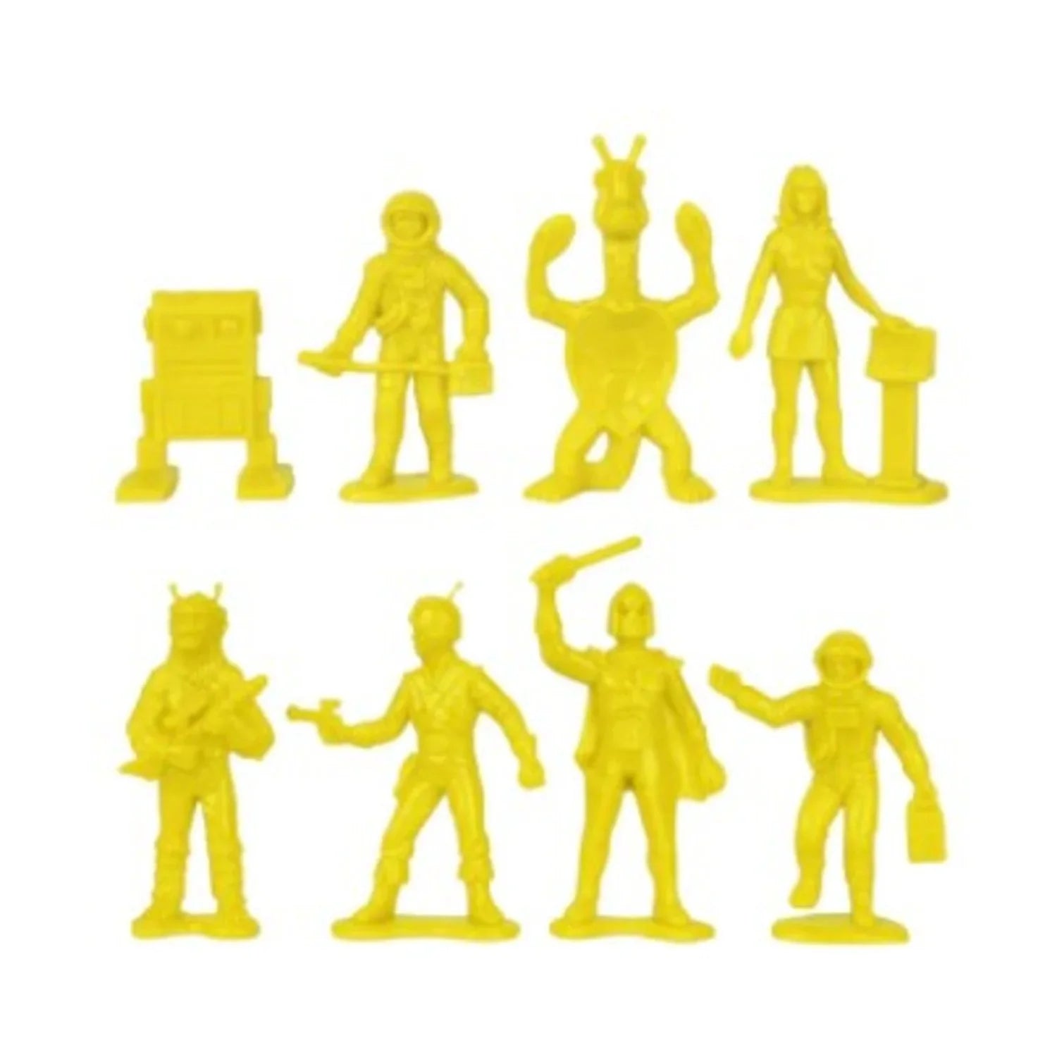 in Set - Laser Yellow SPACE 50pc Made Galaxy USA Team - Red vs TimMee Figures