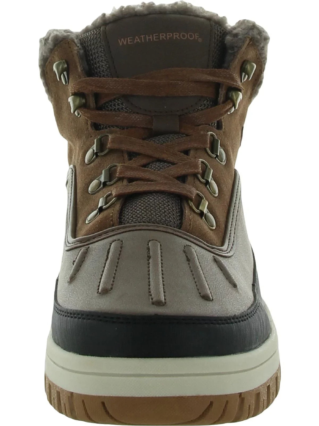 Leather Snow Landon Mens Cold Weather Winter Weatherproof Boots &
