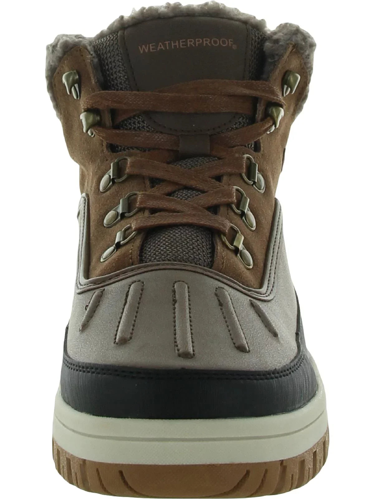 Leather Snow Landon Mens Cold Weather Winter Weatherproof Boots &