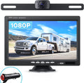 & eRapta DIY Truck Camera up Back Backup Waterproof Front Car 7'' Rear View Night Lines Camera AY7 Monitor or Grid for Vision 1080P IP69
