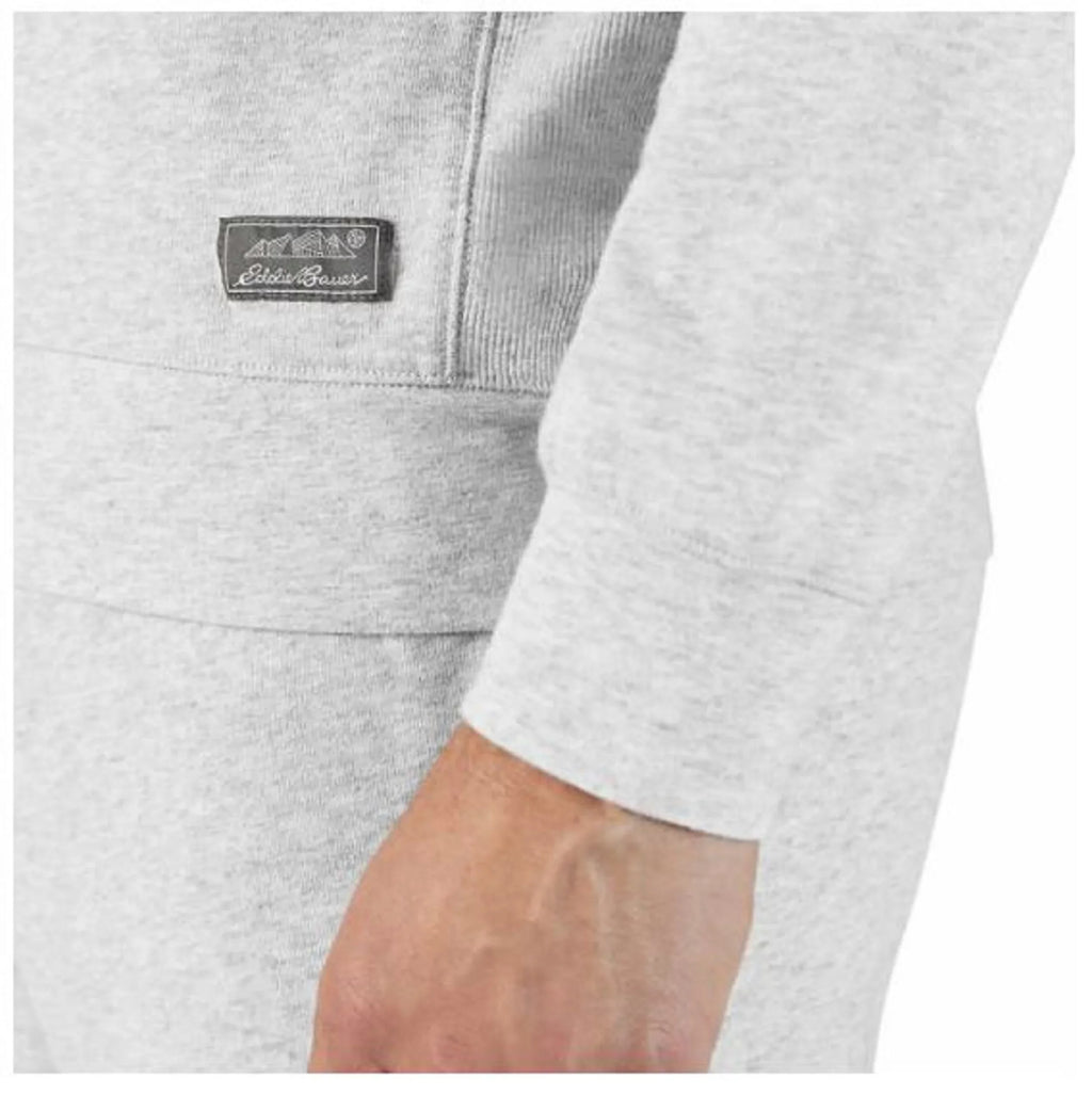 Top Bauer Bottom X-Large) Lounge Eddie Set (Gray, Mens