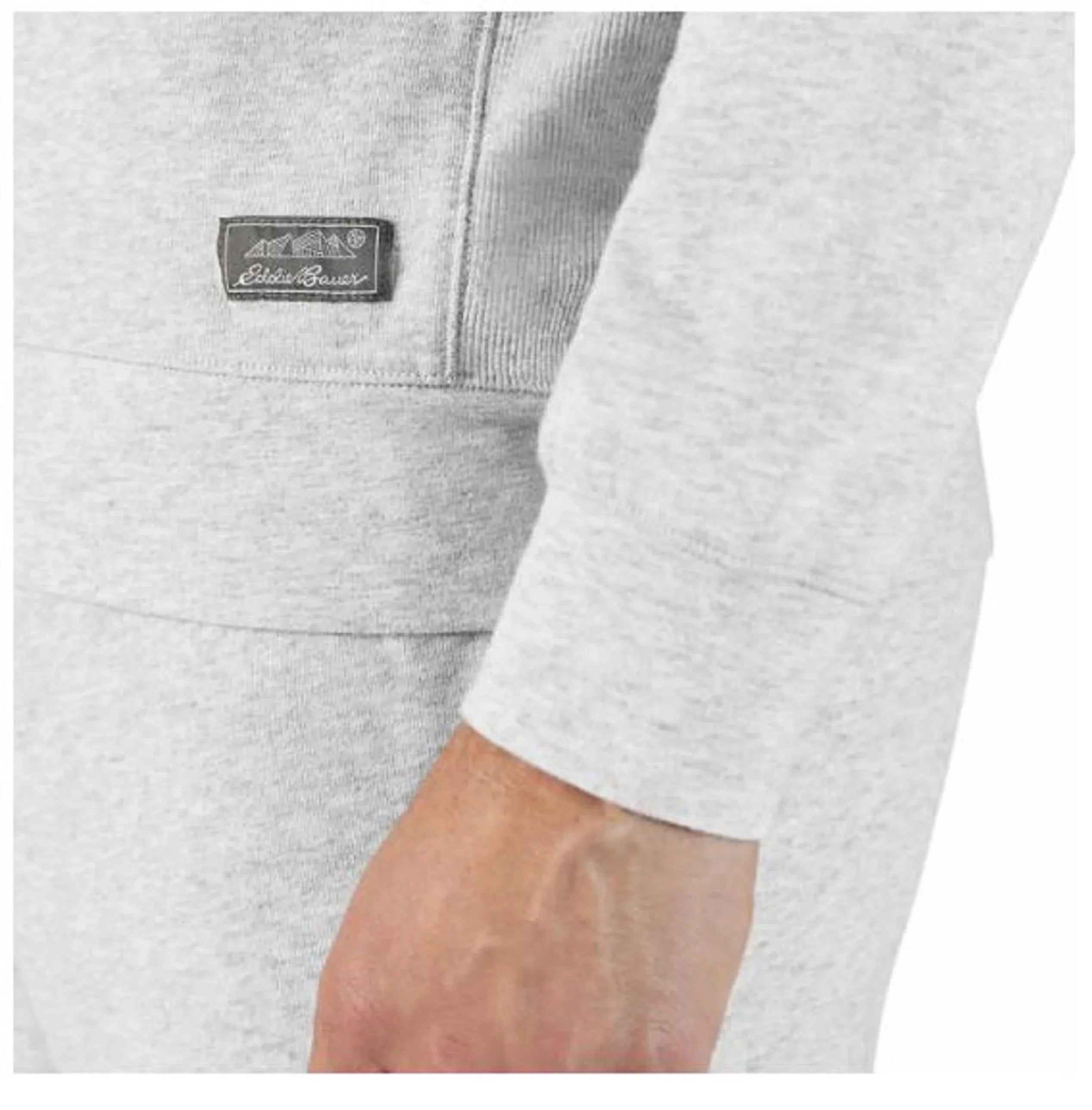 Top Bauer Bottom X-Large) Lounge Eddie Set (Gray, Mens