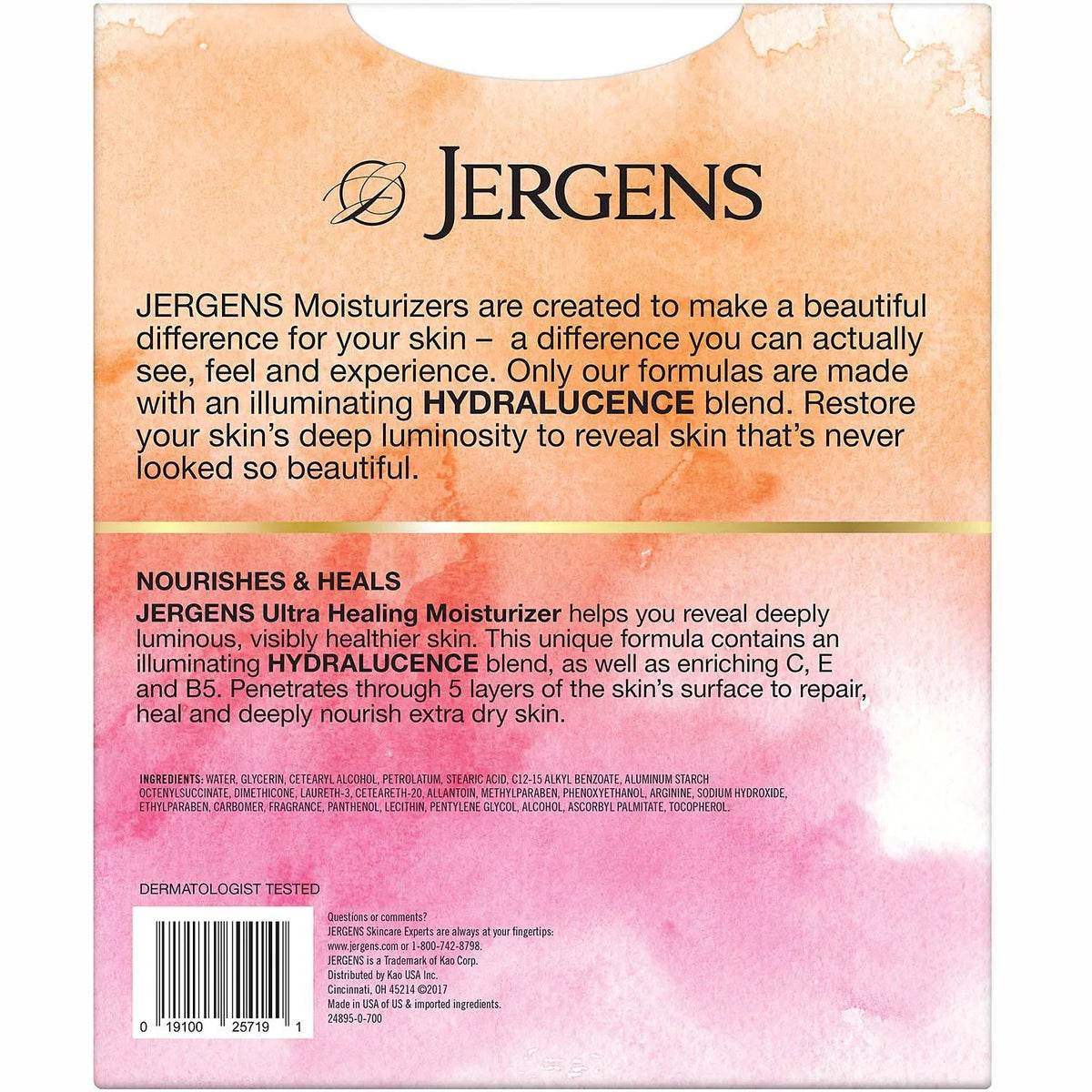 21 Jergens & (2 fl. oz. 3 Dry Extra 1 oz.) Ultra The Skin - Healing - Moisturizers