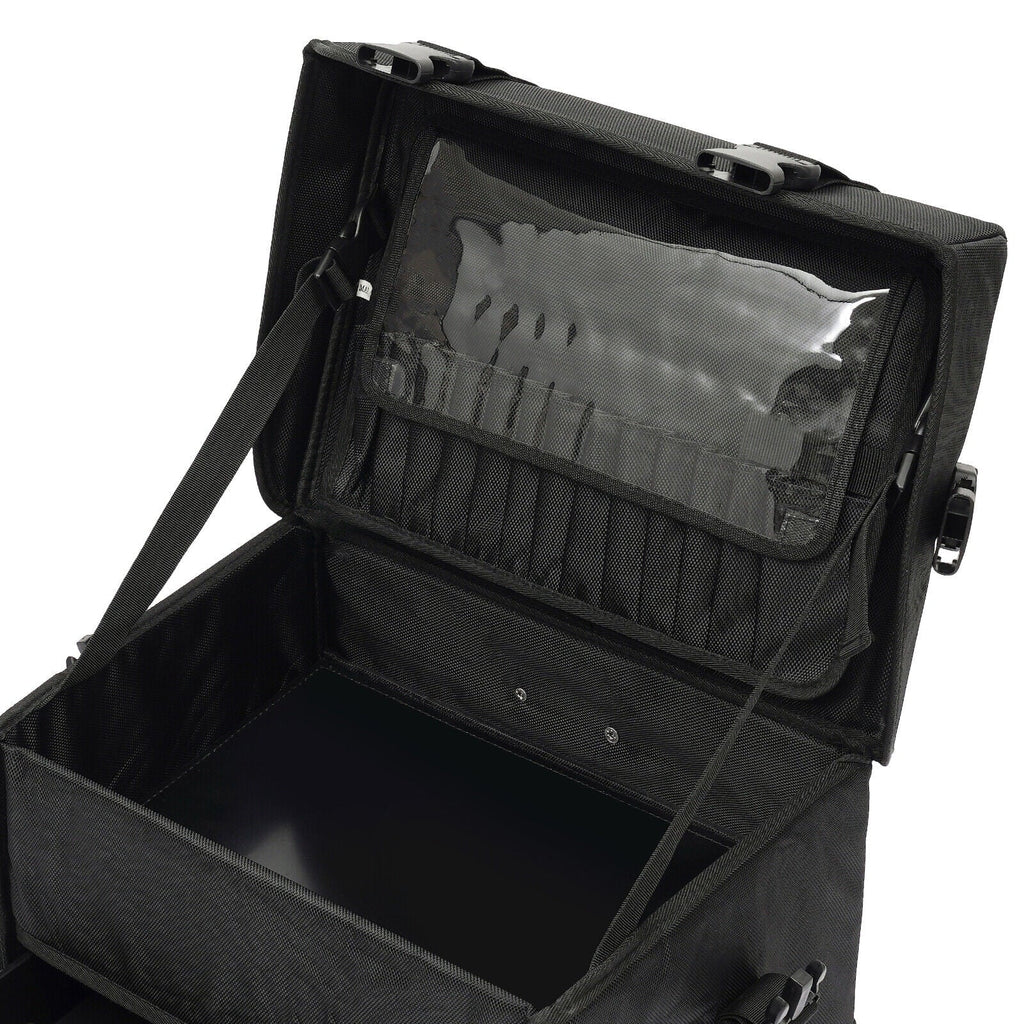 Make Up Rolling Wheels Trolley, Trolley, Suitcase Cosmetic Case, with Makeup Makeup Case Suitcase Cosmetic