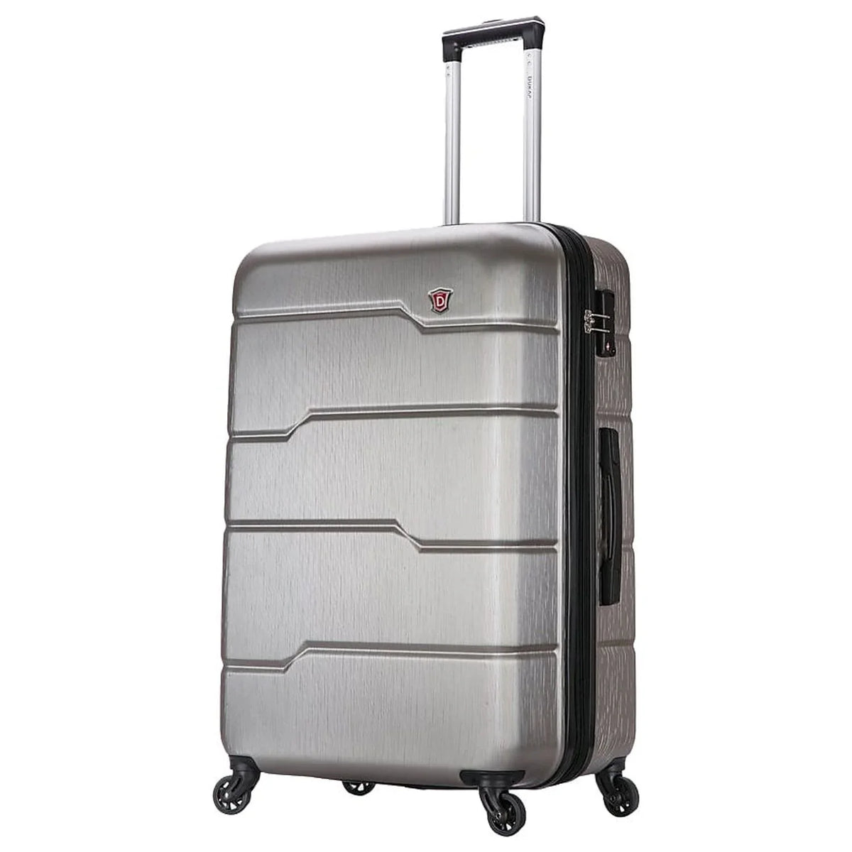 (DKROD00L-COA) Luggage Spinner RODEZ DUKAP 4-Wheel Plastic Silver Large