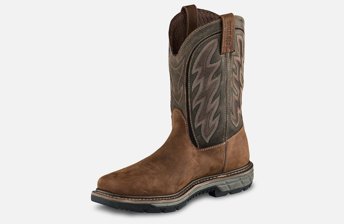 Red Style Wing Waterproof, 2204 Toe Boot Men's 11-inch RioFlex - Work Pull-on Safety