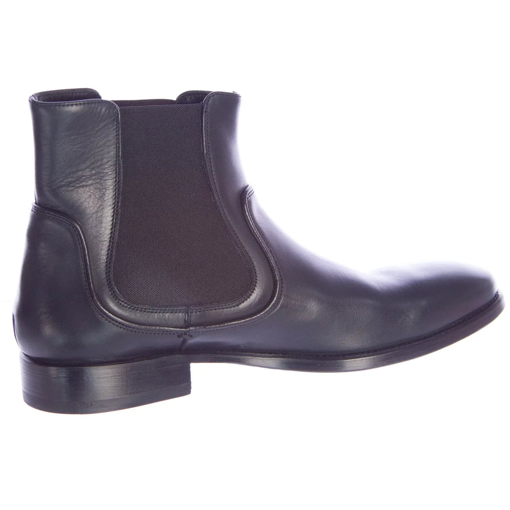 Men's Varvatos 7 Chelsea Black Fleetwood John Leather Boots
