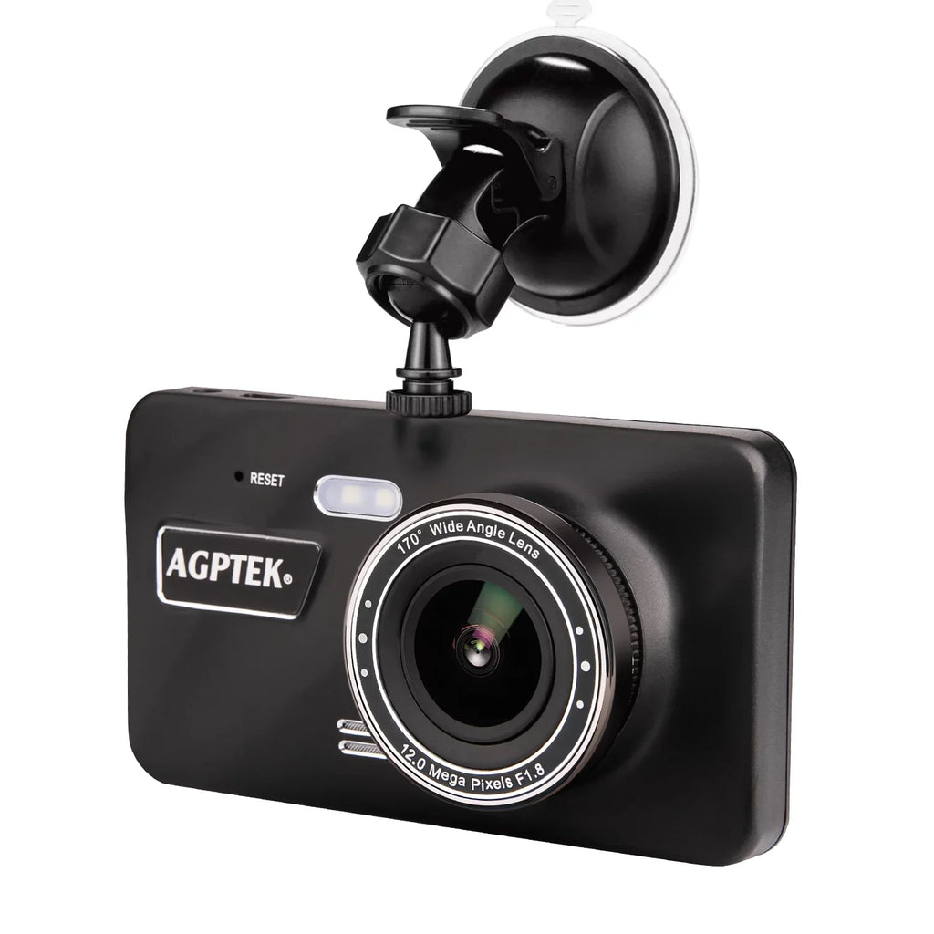 Dashboard 4" AGPtek Vision Camera 1080P Recorder Night Monitor Video Parking Camera Car DVR Vehicle Dash G-Sensor