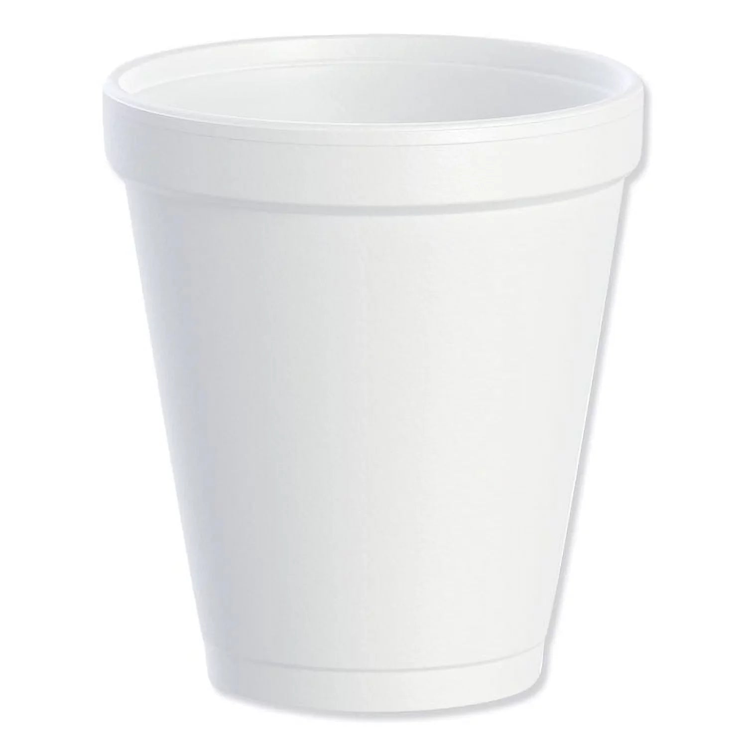 Dart Cups, 8 oz, White, 40 Bags/Carton Foam Drink 25/Bag,