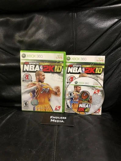 360 NBA Xbox Complete 2K10