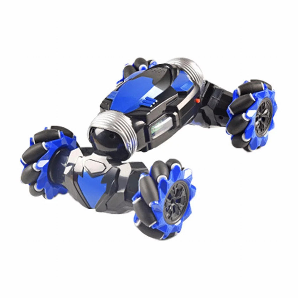 4Wd Rotating Off-Road With Toy Kids Sided Drift Stunt 2.4Ghz Lights Double Gesture Rc Flip Cars Car, Remote Music, Twist Stunt Control 360° Sensing Car, Vehicle