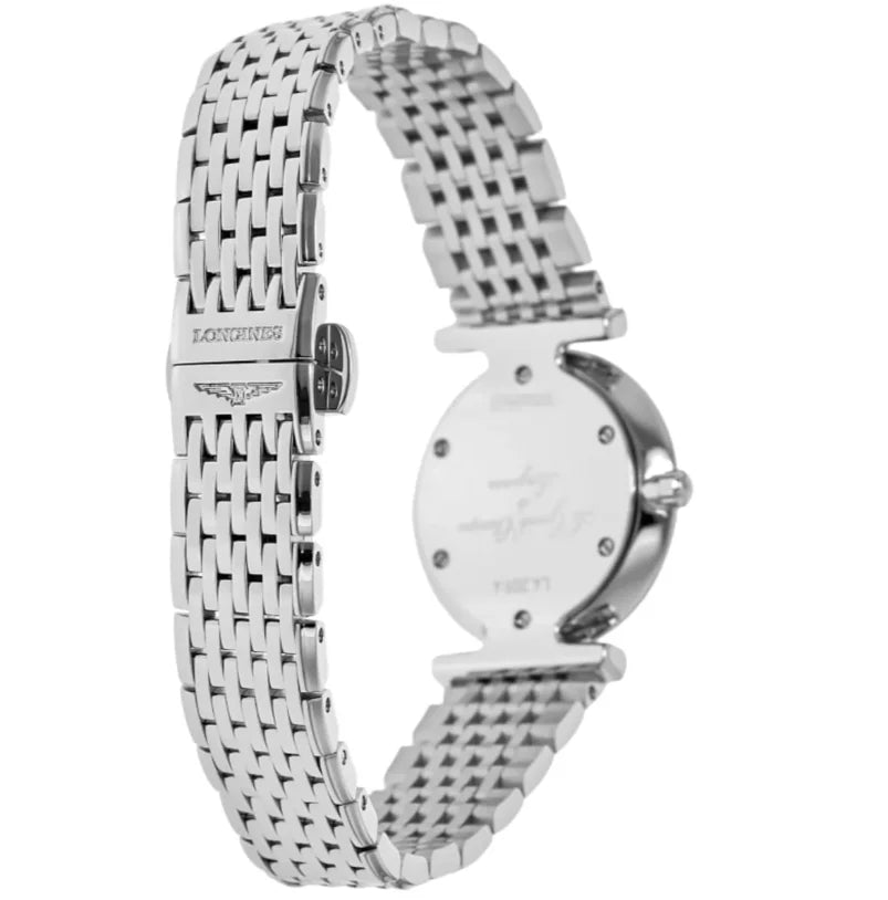 Classique La Dial L4.209.4.95.6 Steel Grande Women's Blue Watch Longines Quartz