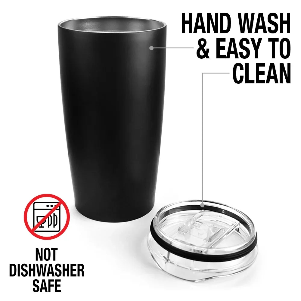 with Leakproof Hot Vacuum Tumbler oz Beverages Insulated Mug/Cup, & The | Travel Drinks Sliding 20 Steel Lid for Stainless Company Double Hobbit/Orc Cold Great and Coffee Wall