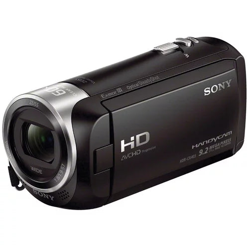Two Camcorder and Sony Handycam Bundle HDR-CX405 32GB Cards Battery with Li-ion