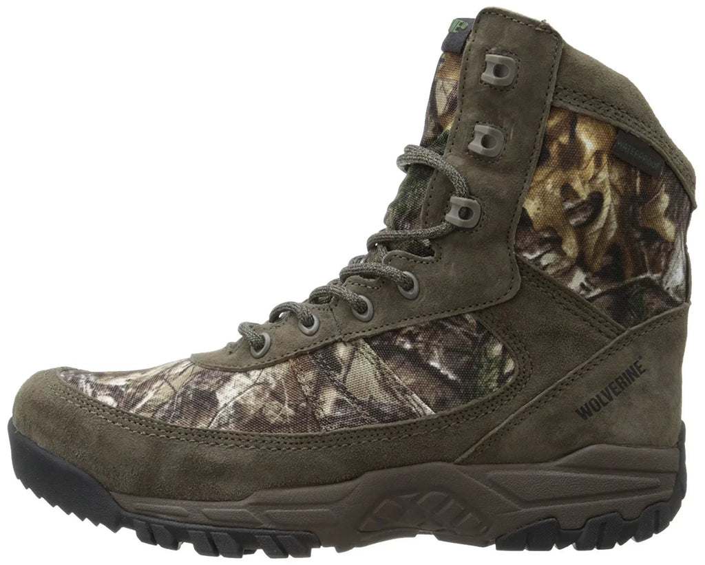 Bob Wolverine W30078 Inch (M) Boot Mens US White 7 Hunting Waterproof 11D