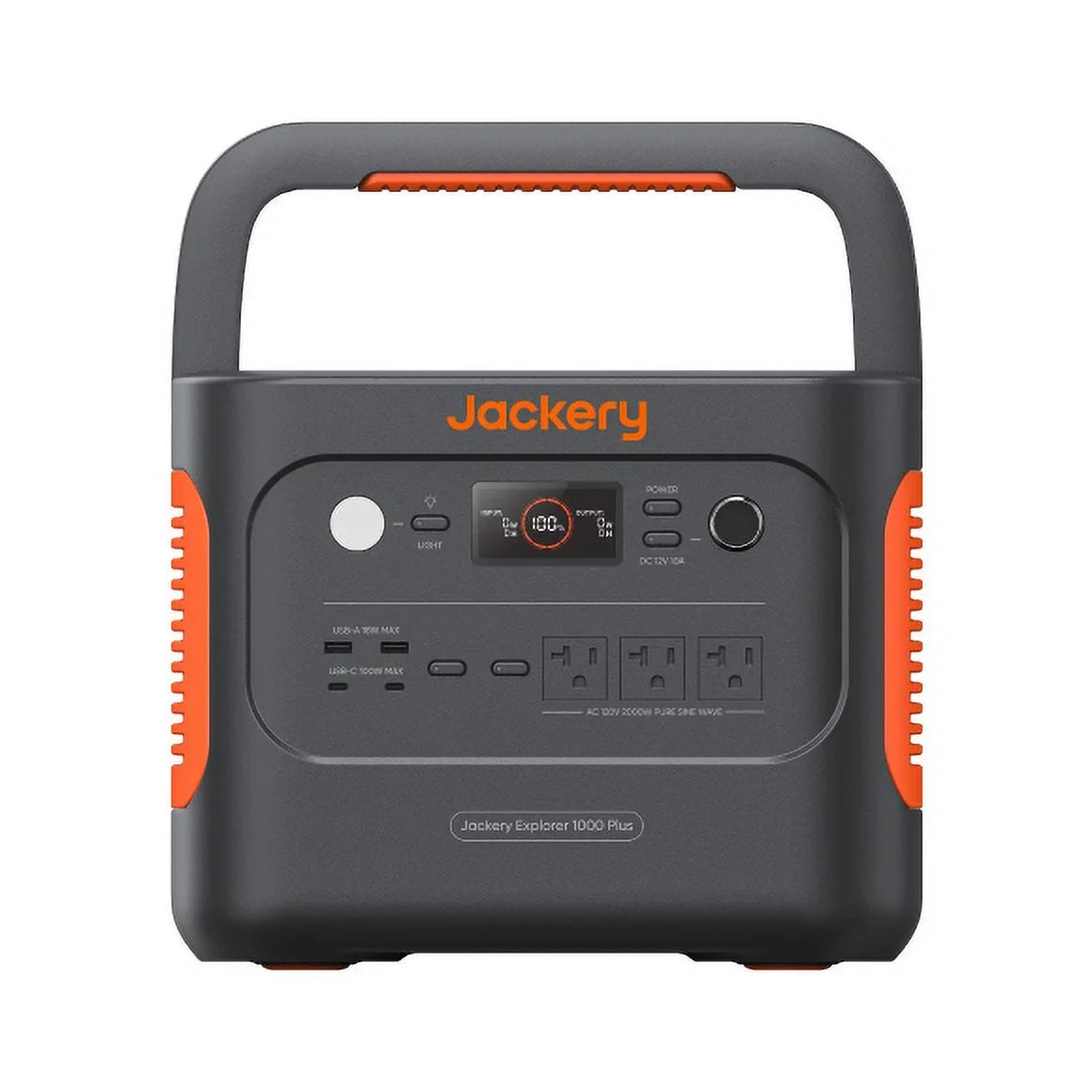5kWh and Home 1000 Output, with Power Not Solar Panel Station, 1264Wh for (Solar Expandable Explorer 2000W Plus Generator Included) Jackery Portable to Trips Road Camping, Backup