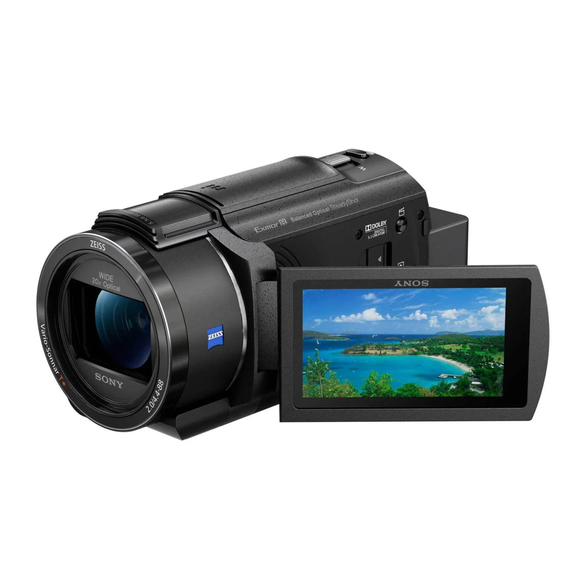 Accessory Bundle and Bag, Sony Camcorder UHD Tripod FDR-AX43 4K Handyman with