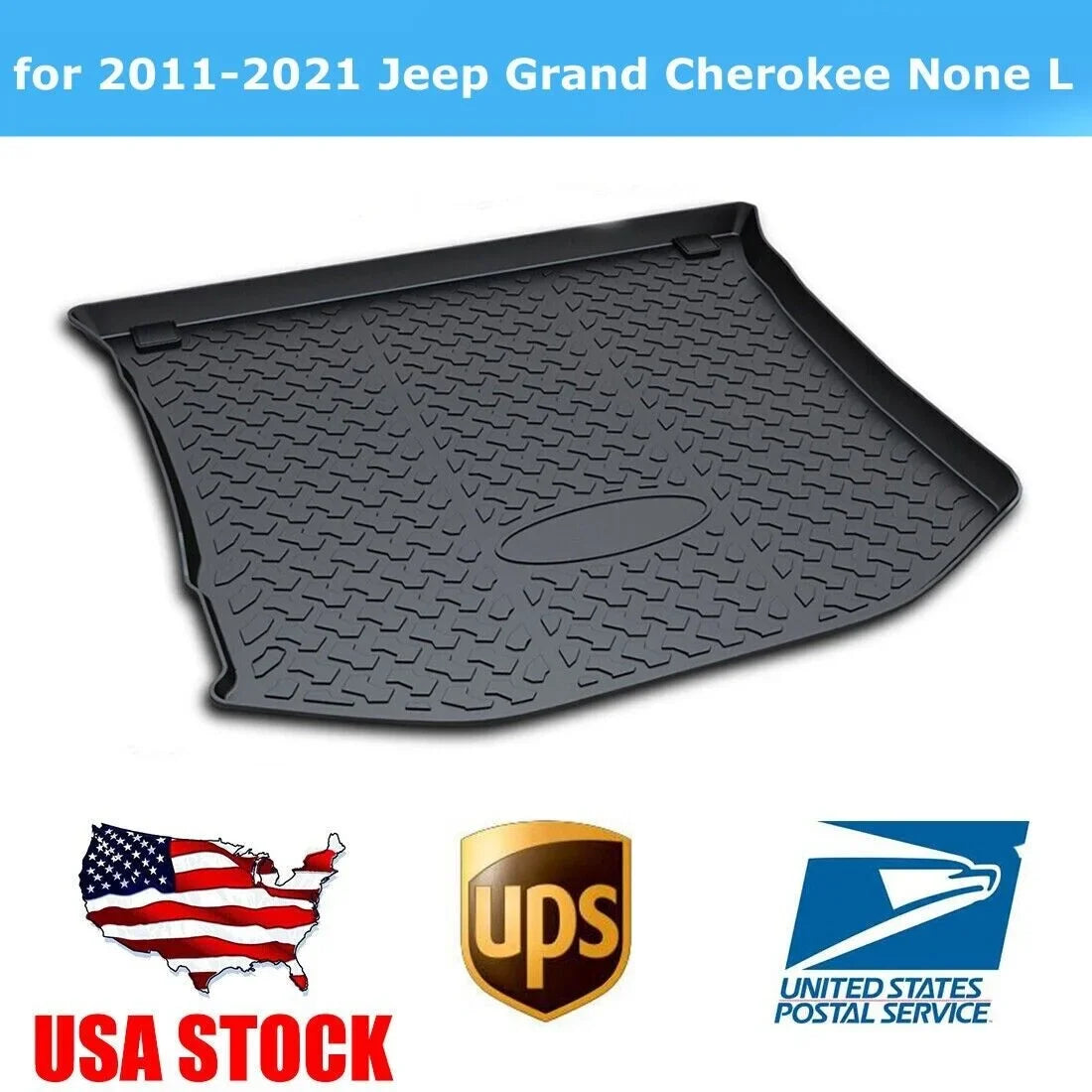 Easy 2011-2021 Jeep for Liner Cargo Grand Rear TPO Trunk to Cherokee Mats Clean