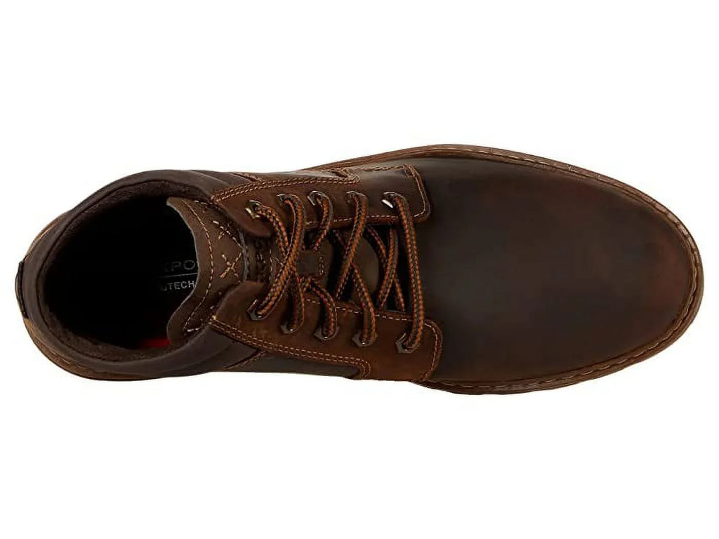 Toe CI6148 Boot - Rockport New Waterproof Plain Or Men's Leather/Suede Tan Not Weather