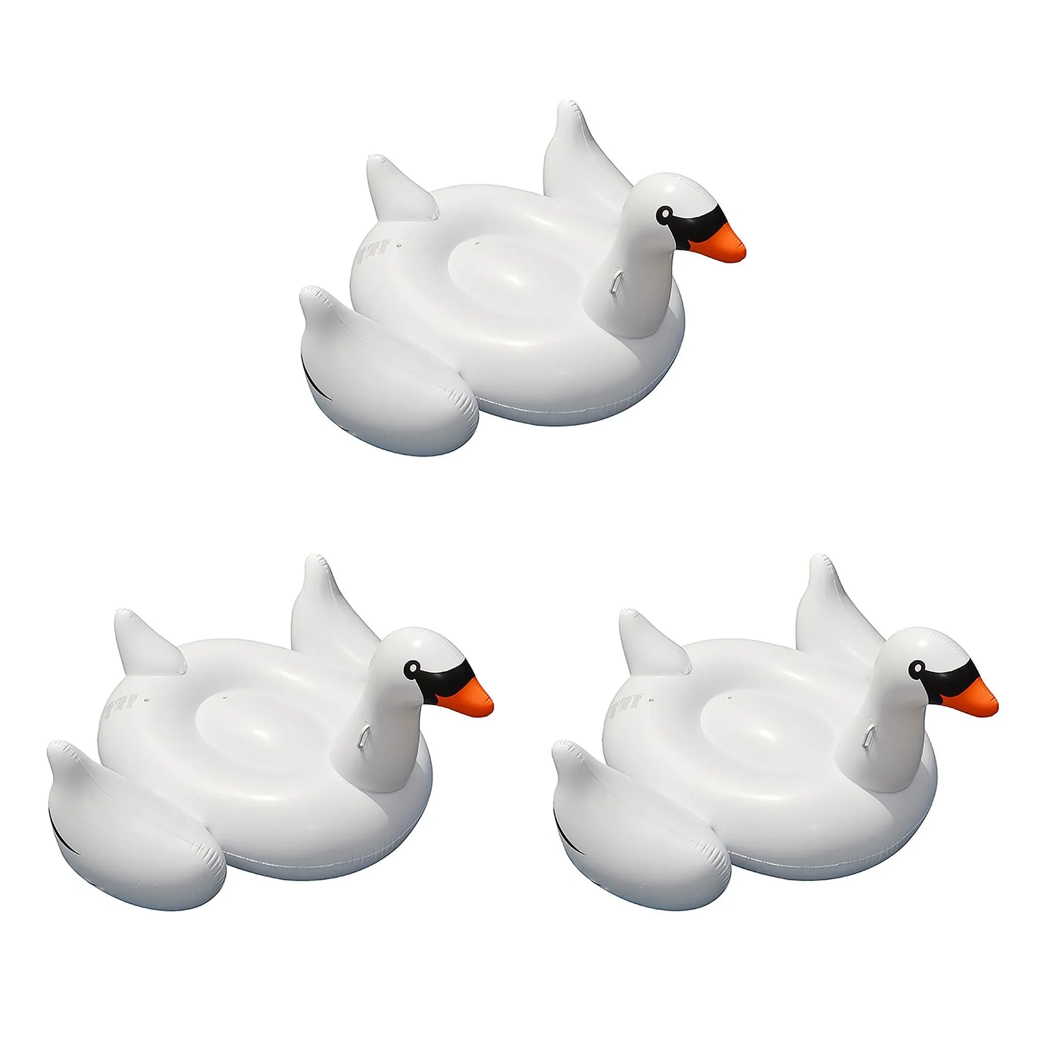 Swan 3-Pack 3 Floats Ride-On 90621 75-Inch Swimline Inflatable | Giant x